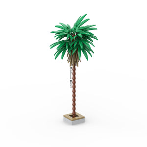 New LEGO® Palm Springs Palm Tree Instructions