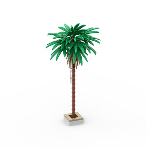 New LEGO® Palm Springs Palm Tree Instructions