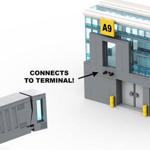 Modular Airport Gate & Terminal Instructions BUNDLE